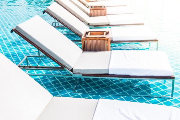 Tapicería para piscinas